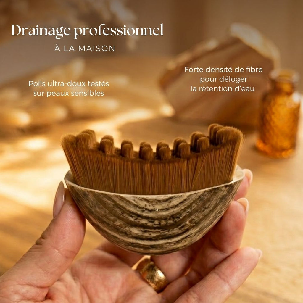 Brosse visage Drainage lymphatique