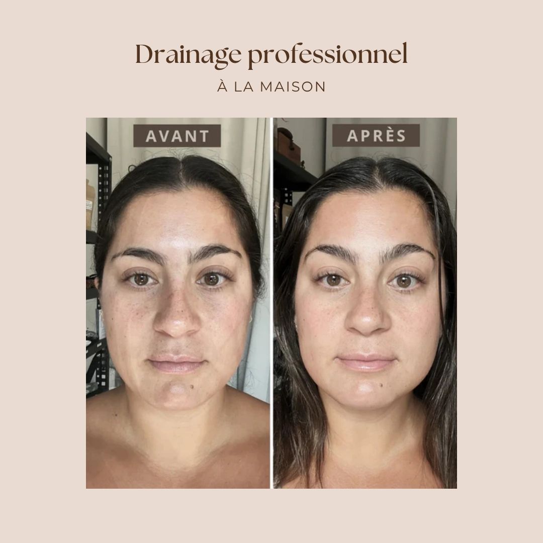 Brosse visage Drainage lymphatique