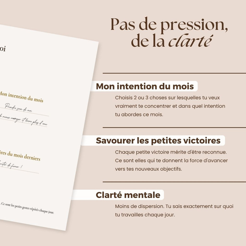 Planning - 30 jours pour prendre soin de soi
